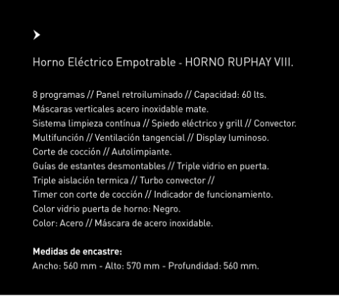 Horno Ruphay VIII - Imagen 5
